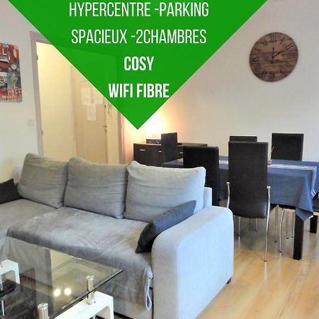 Le Voltaire -2 Chambres- 70M2- Hypercentre-Parking-Wifi Fibre- Nouvelle Literie Tarbes Eksteriør billede