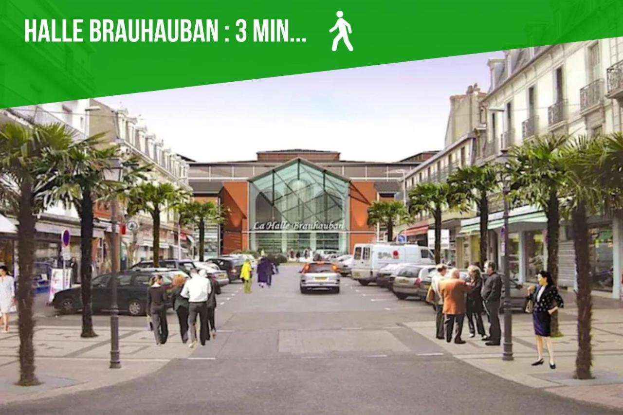 Le Voltaire -2 Chambres- 70M2- Hypercentre-Parking-Wifi Fibre- Nouvelle Literie Tarbes Eksteriør billede